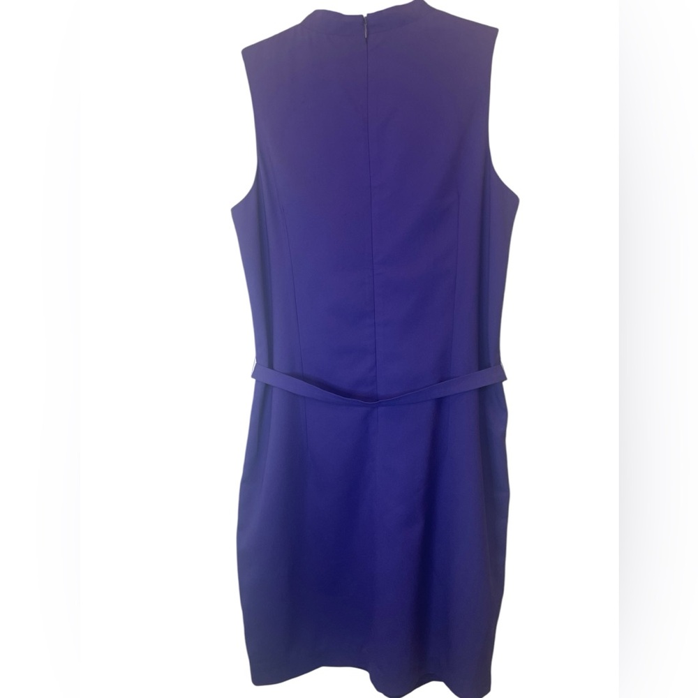 Cinderella Purple Mini Dress Sleeveless Crew Neck Size Medium - Picture 6 of 9